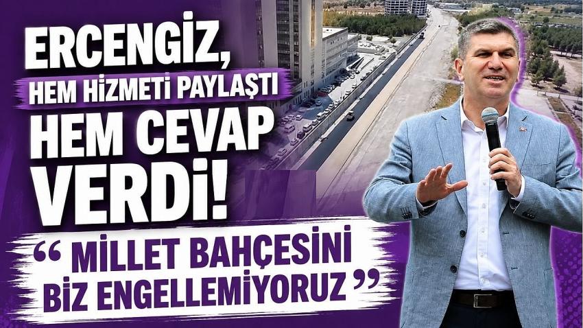 Ercengiz, Hem Hizmeti Paylaştı Hem Cevap Verdi!