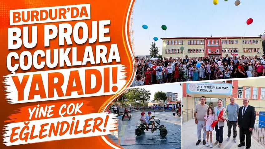 "Mahallem Geleceğim" projesinde çocuklar yine eğlendi!