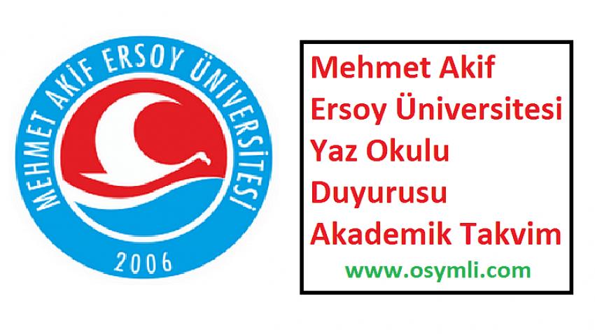 MAKÜ’DEN YAZ OKULU DUYURUSU