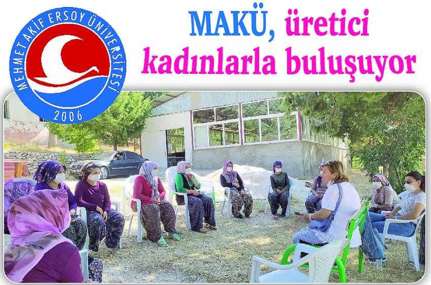 MAKÜ, üretici kadınlarla buluşuyor