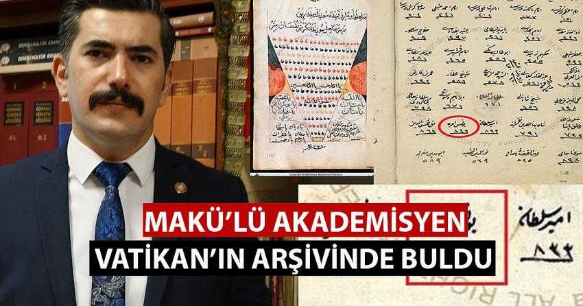 MAKÜ'lü Akademisyenden başarı 