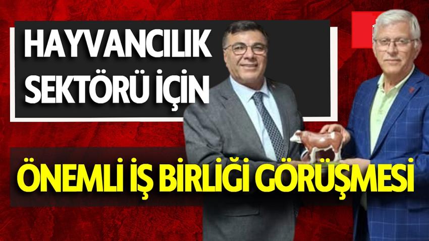 Hayvancılık sektörü için önemli iş birliği görüşmesi