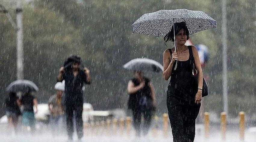 Meteorolojiden Sağanak Uyarısı