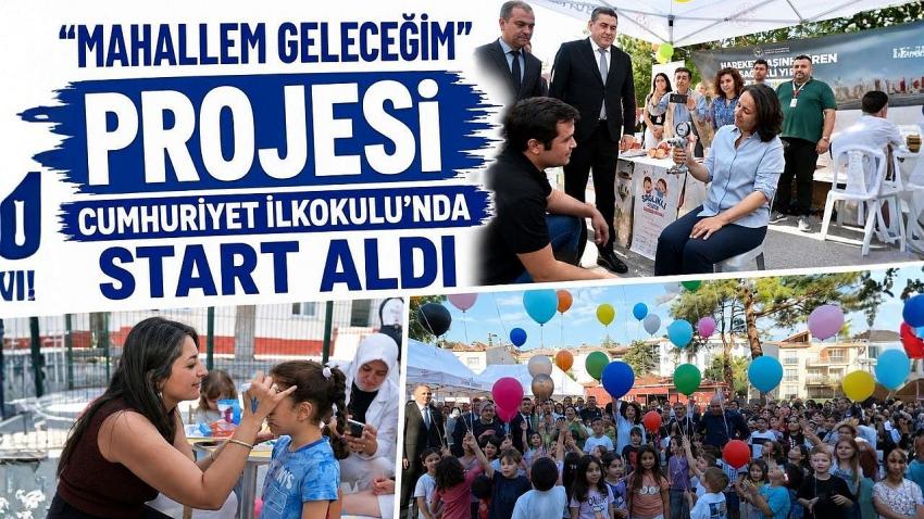 Vali Bilgihan Çocuklarla Buluştu: Mahallem Geleceğim Projesi Başladı