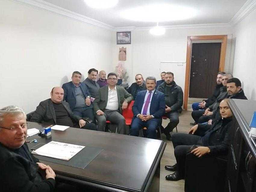 MHP BURDUR İL TEŞKİLATI YENİ YERİNDE İLK TOPLANTISINI BAŞKANLARLA YAPTI