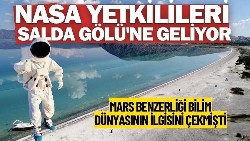 NASA Yetkilileri Salda Gölü