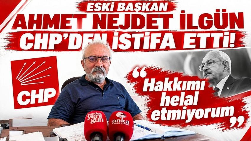 Önceki Dönem Burdur Belediye Başkanlarından Ahmet Nejdet İlgün CHP’den İstifa Etti!