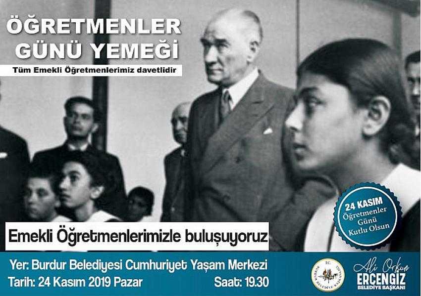 Başkan Ercengiz, Öğretmenleri Davet Etti