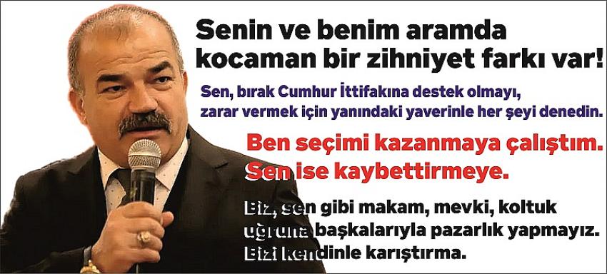 MHP İl Başkanı Oktay'dan Ak Parti İl Başkanı Özboyacı'ya sert cevap