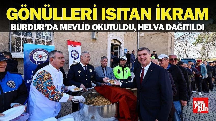 Türk Polis Teşkilatı 181 Yaşında: Burdur’da Gönülleri Isıtan İkram