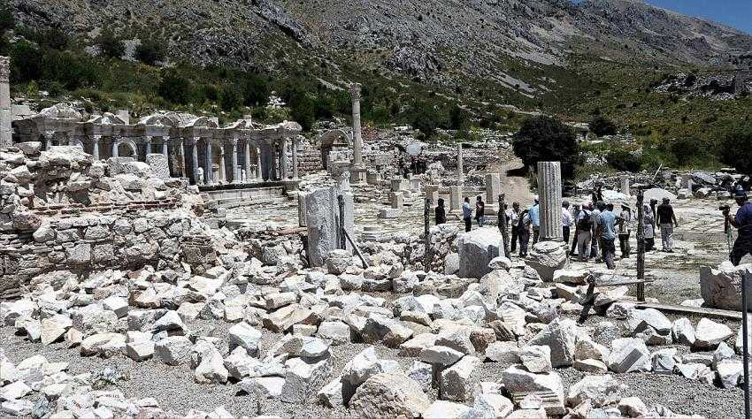 Sagalassos’taki kazılara koronavirüs engeli