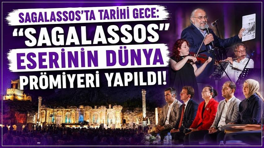 "Sagalassos" Bestesi Dünyada İlk Kez Çınladı! Tarihi Anlar Burdur
