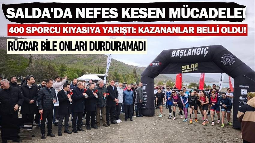 Salda Duatlonu’nda Kimler Kürsüye Çıktı? İşte O Anlar!