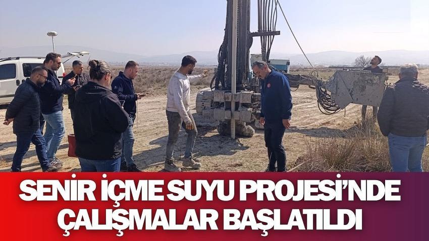 Senir İçme Suyu Projesi’nde Çalışmalar Başlatıldı