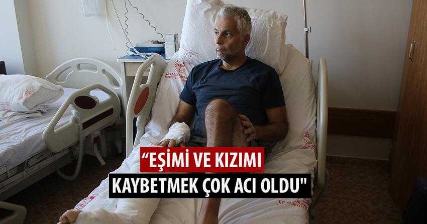 TRAFİK KAZASINDA YARALANAN ABD’Lİ CAESARE: “EŞİMİ VE KIZIMI KAYBETMEK ÇOK ACI OLDU”
