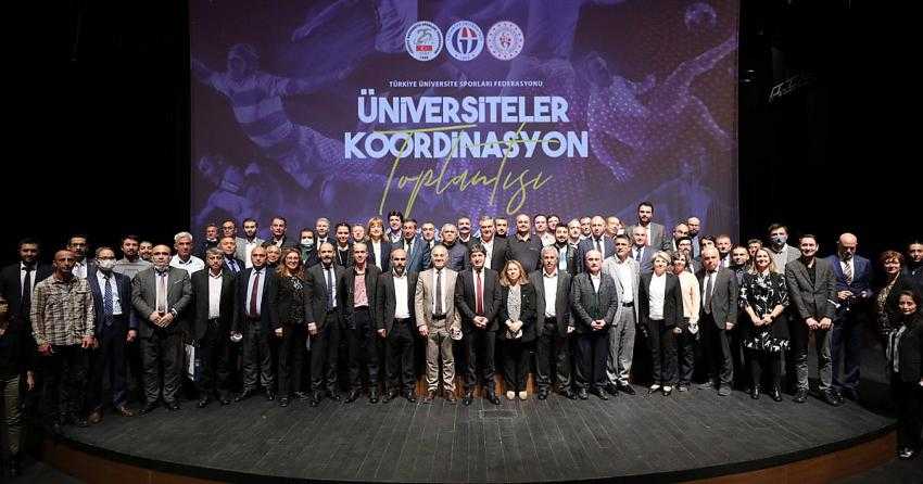 REKTÖR KORKMAZ TÜSF ÜNİVERSİTELER KOORDİNASYON TOPLANTISINA KATILDI