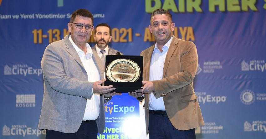 ANTALYA CİTY EXPO’DA BURDUR BELEDİYESİ’NE BİRİNCİLİK ÖDÜLÜ