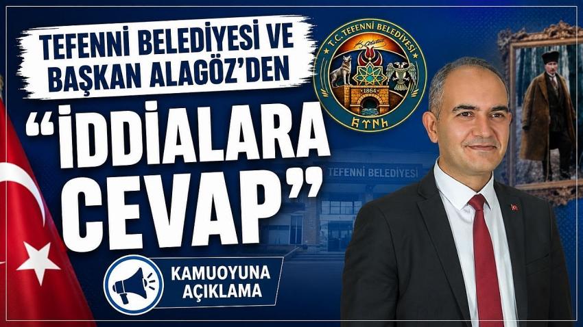 Tefenni Belediyesi ve Başkan Alagöz