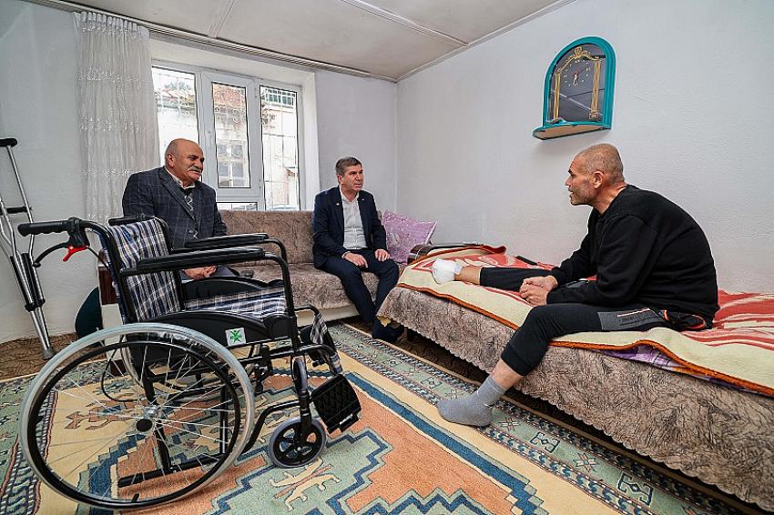 Başkan Ercengiz’den emekli personele anlamlı ziyaret