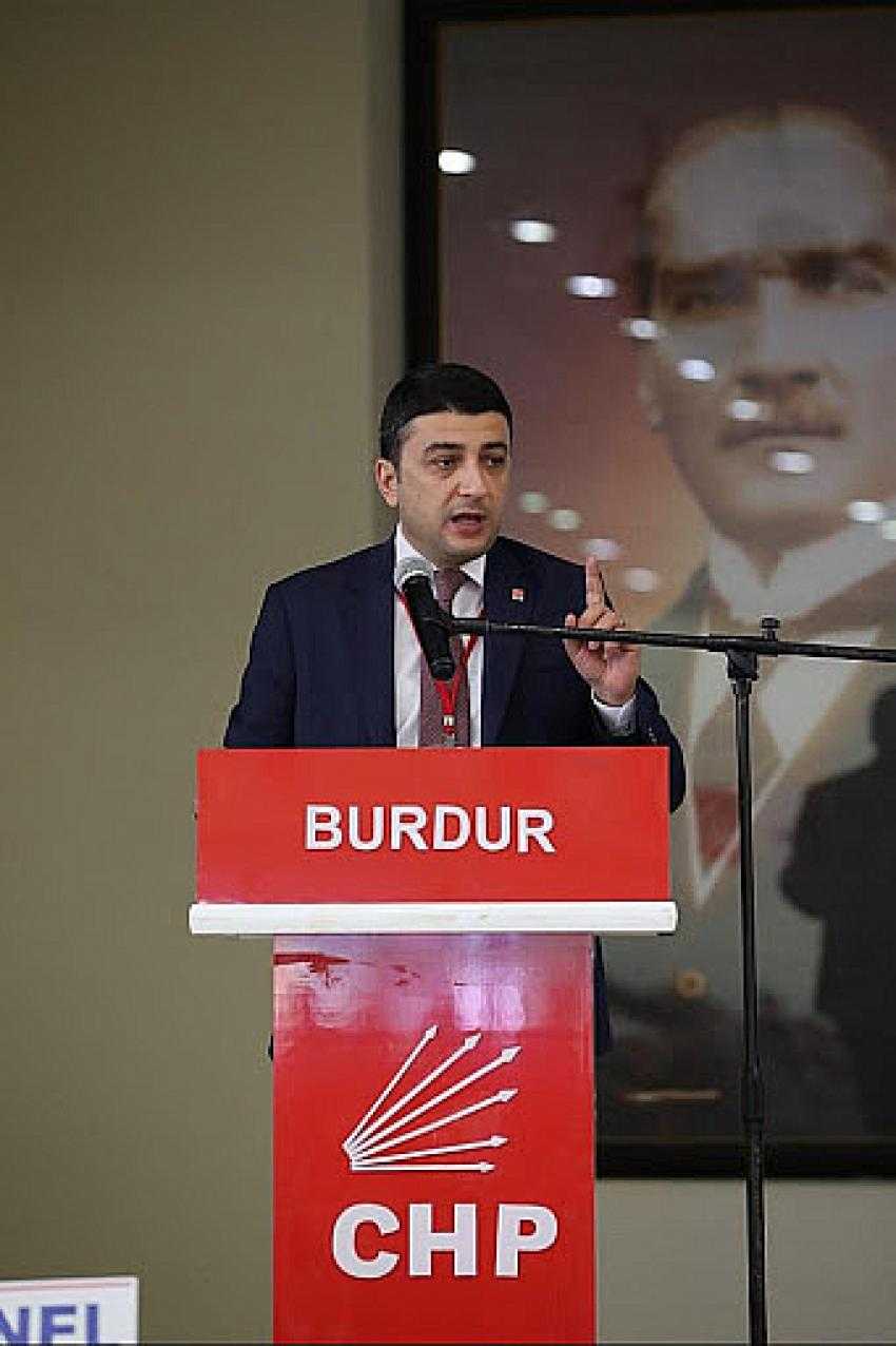 CHP Merkez İlçe Başkanı Şimşek'ten Karamanlı Bld. Bşk. Selimoğlu'na sıralı sorular