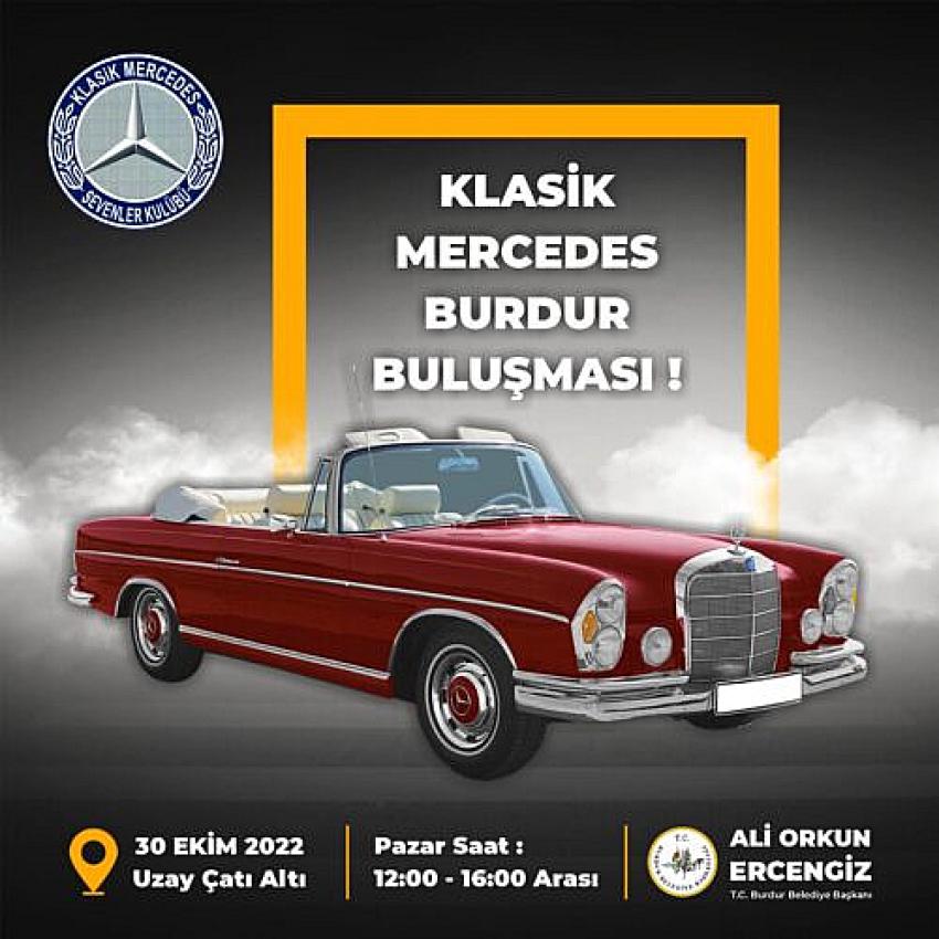 KLASİK OTOMOBİL TUTKUNLARI BURDUR’DA BULUŞACAK