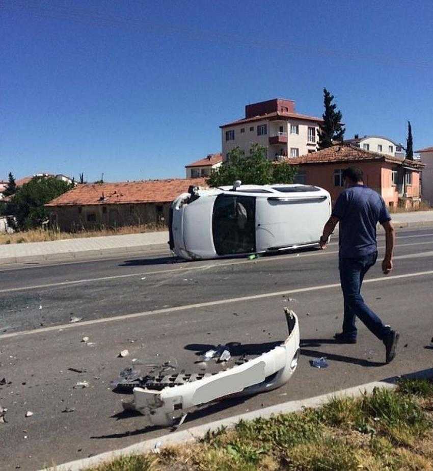 Burdur'da Trafik Kazası