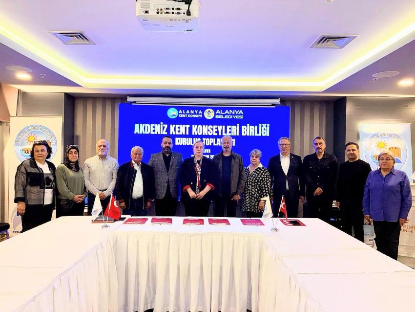 Burdur Kent Konseyi Kurucu Kadroda! Akdeniz’de Güç Birliği