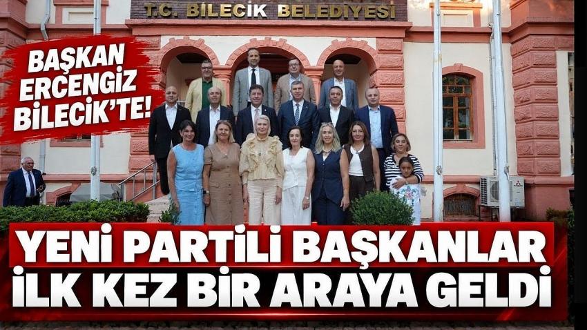 Başkan Ercengiz Bilecik’te! Yeni Partili Başkanlar İlk Kez Bir Araya Geldi