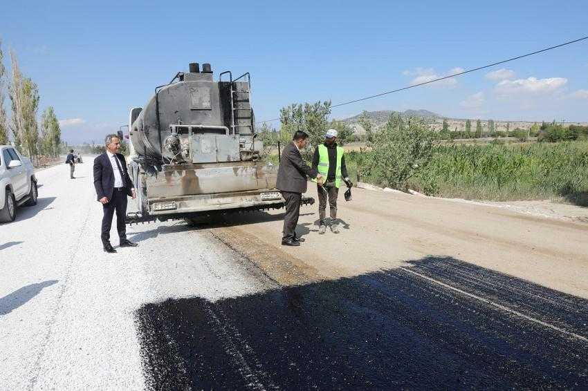 KEMER BURDUR YOL GENİŞLETME ÇALIŞMASI TAMAMLANDI