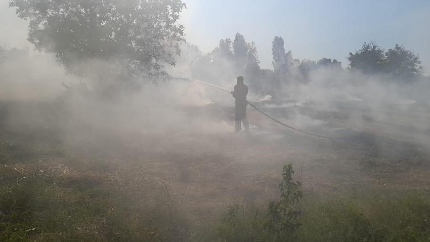 Burdur itfaiyesi bir günde 5 arazi yangınına müdahale etti