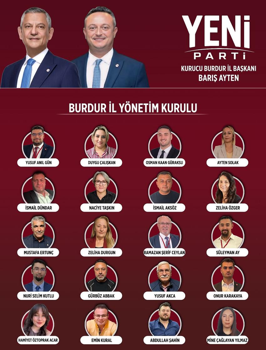 Burdur Yeni Parti