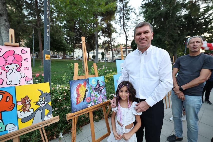 Burdur’da Minik Eller Sanatla Hayat Buldu