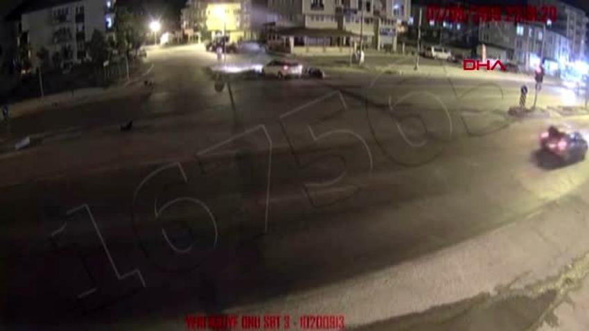 Burdur’da Kazalar Mobese’ye Yakalandı