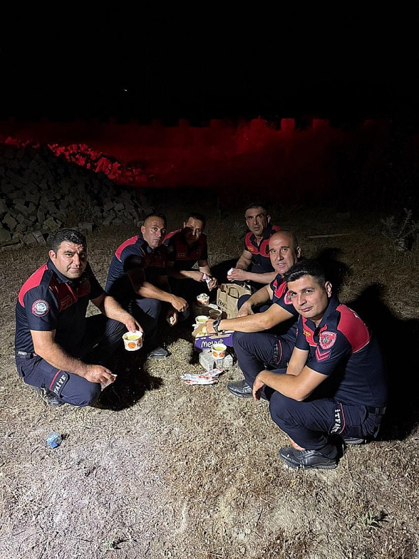 Yangına Destek Verildi, Ekipler Burdur’a Döndü