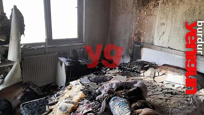 Armağan İlci Mahallesi’nde yangın!