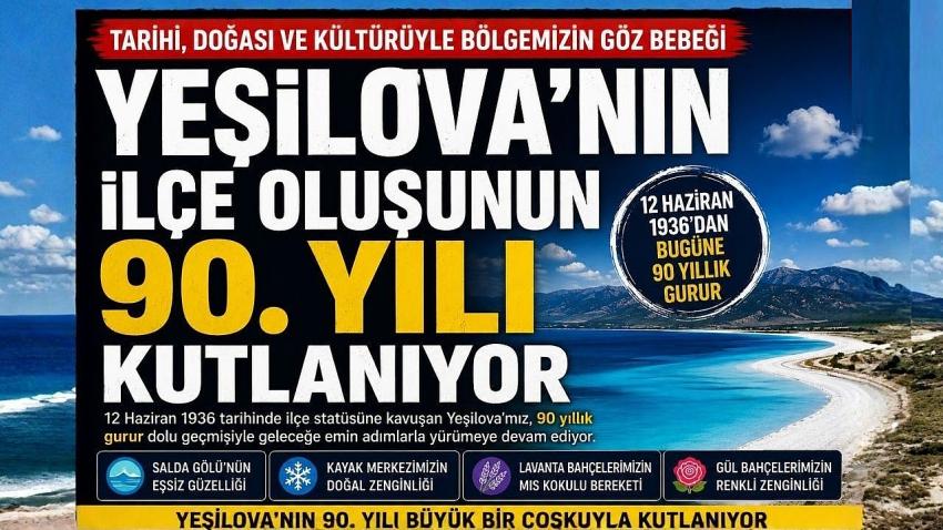 Burdur’un Turizm Cenneti Yeşilova 90 Yaşında