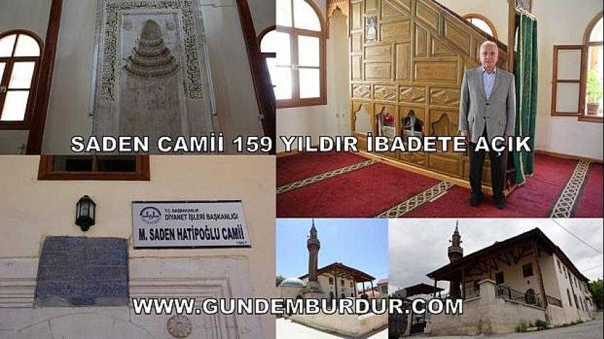 1914 DEPREMİNDE YIKILMAYAN SADEN CAMİİ 159 YILDIR AYAKTA