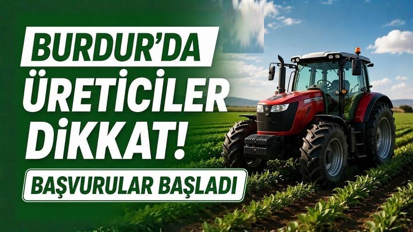 Burdur’da 2027 Üretim Yılı ÇKS Başvuruları Başladı