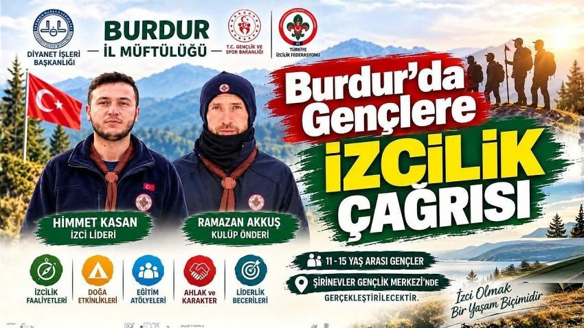 Burdur’da Gençlere İzcilik Çağrısı