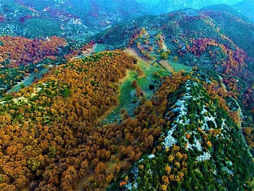 Karanlıkdere Kanyonu’nda sonbahar güzelliği