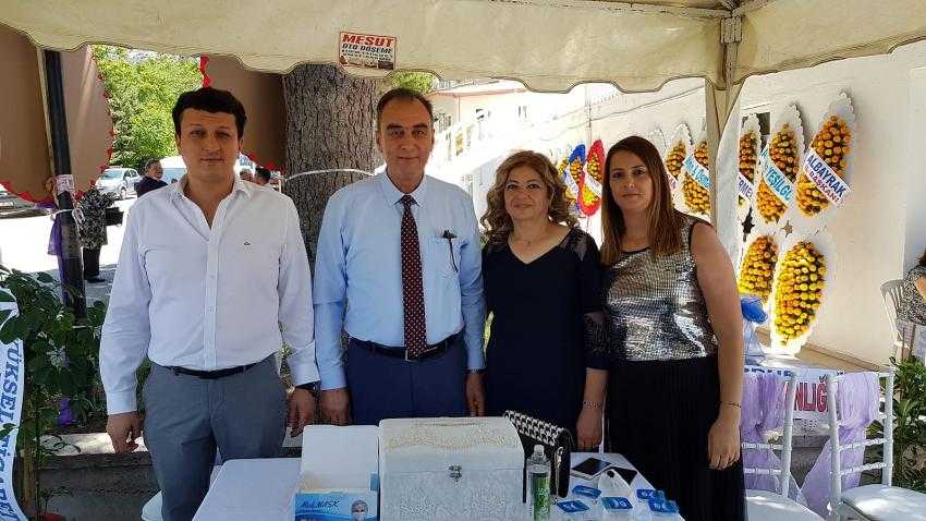 BAŞKAN KEYİK’İN MUTLU GÜNÜ KIZI YAĞMUR DÜNYA EVİNE GİRDİ