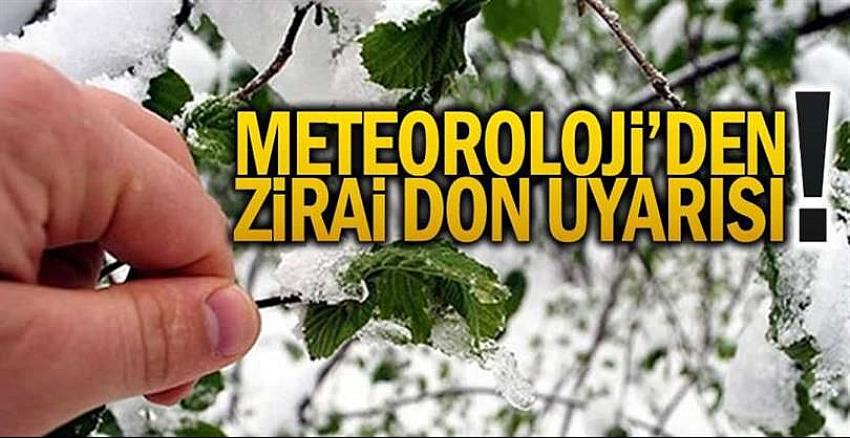 Zirai Don Uyarısı: Burdur’da Tarım İçin Kritik Gece